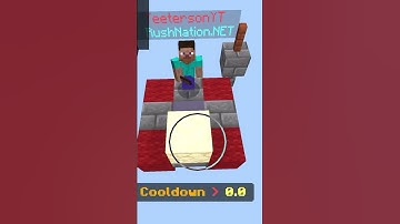 Man makes 6 block extension clutch on mcpe #shorts