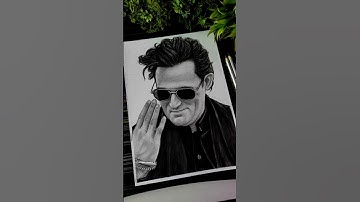 Akshay Khanna Dhurandar Movie Entry 🔥 Drawing Sketch ✍️ #shorts #akshaykhanna #dhurandhar #drawing