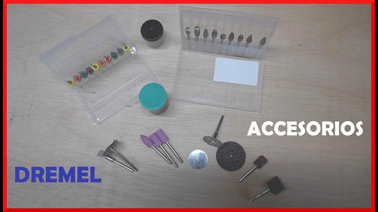 Cómo USAR los ACCESORIOS para DREMEL ✓ (y MULTIHERRAMIENTAS) ¿Para Que  Sirven?¿Color Verde, Rosa? 