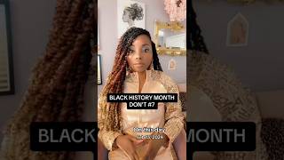 STOP PROTECTING WHITE COMFORT! BLACK HISTORY MONTH DON’TS #blackhistory