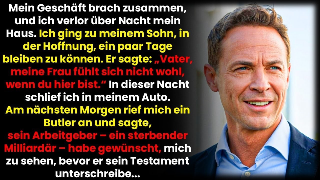 Ich rief ein Familienessen zusammen, um mein Testament zu verkünden  Meine Schwiegertochter