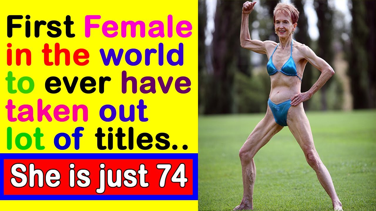 SEARCH AND BUY THIS PRODUCT Bodybuilder | 74 year old Janice Lorraine | World first