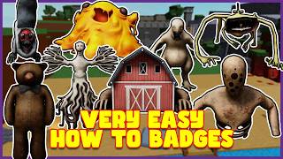 HOW TO GET ALL 33 BADGES in SCP MORPH | Roblox screenshot 4