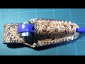フルカービングのシノ差しを作ってみた /姫路レザー