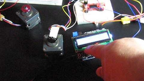 Arduino camera slider timelapse with LCD screen