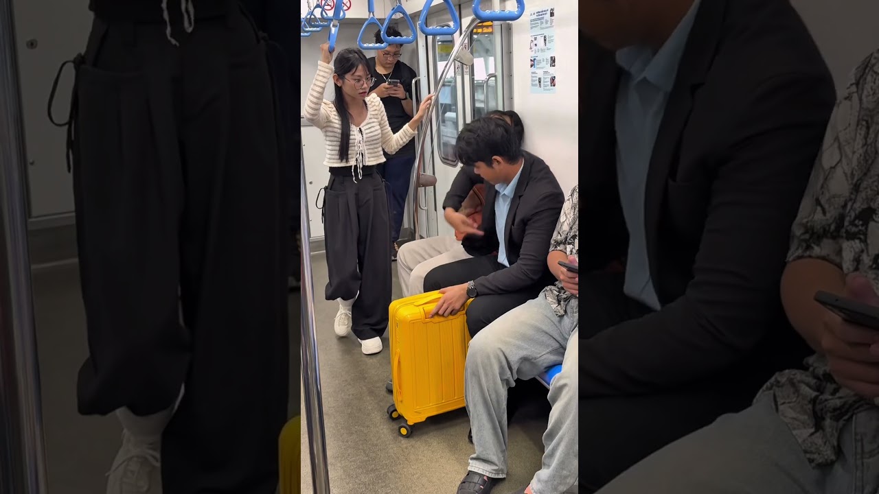 He took her seat, I gave her mine 