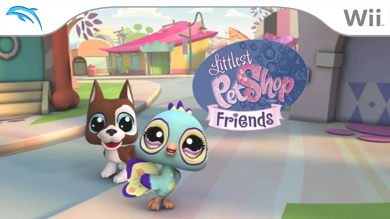 littlest pet shop friends wii