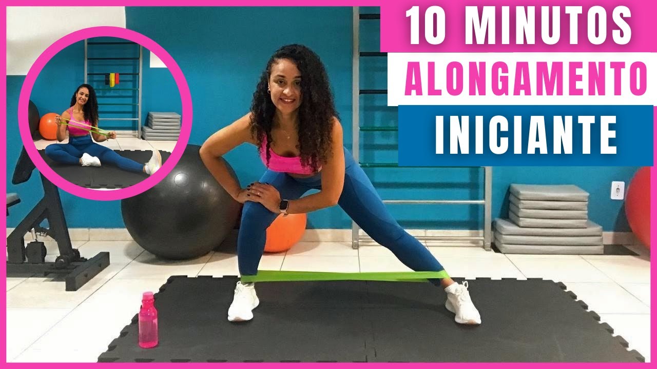 10 MINUTOS DE ALONGAMENTO COM MINI BAND PARA INICIANTES