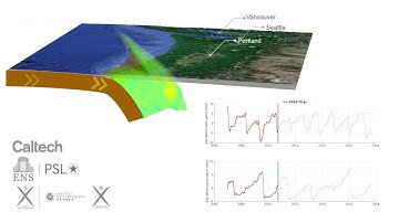 Slow slip events and tremors beneath Cascadia