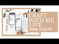 🔴 Live Craft With Me | Me, Myself & I Project 2021