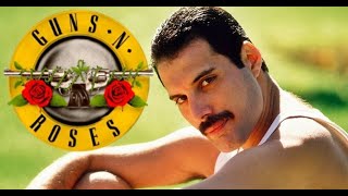 If Freddie Mercury (Queen) Sings for GunsN'Roses - November Rain Ai . Cover