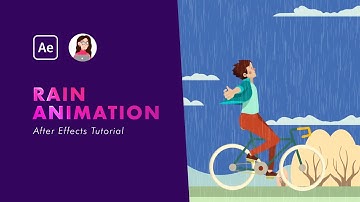 Rain Animation in After Effects