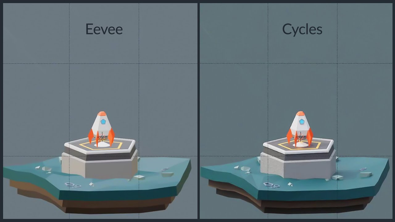 Preview animation in Eevee & render it in Cycles (lesson from 