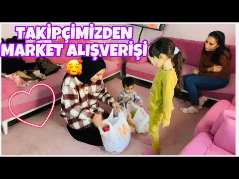 TAKİPÇİMDEN MARKET ALIŞVERİŞİ-KAHVELİ SOHBETLER☕️