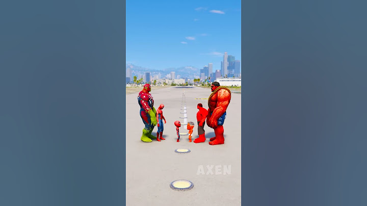 RANDOM SPIDER-MAN VS BABY-HULK RED SUPERHEROES BATTLE WHO IS STRONGEST #shorts
