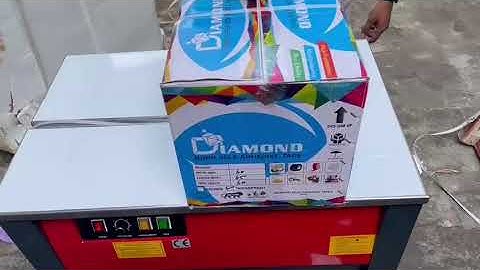 Semi Automatic Box Strapping Machine | Available on IndiaMART