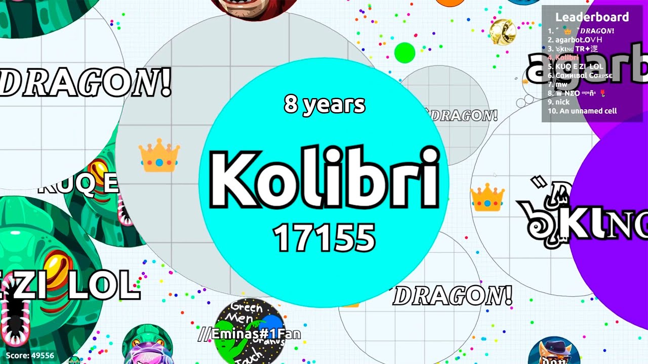 8th YouTube Anniversary: Specials Agar.io Gameplay