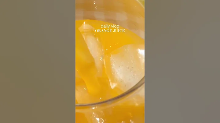 Making ORANGE JUICE #shorts #viral #minuman #cooking #food #drink #aesthetic #vlog #whatieatinaday