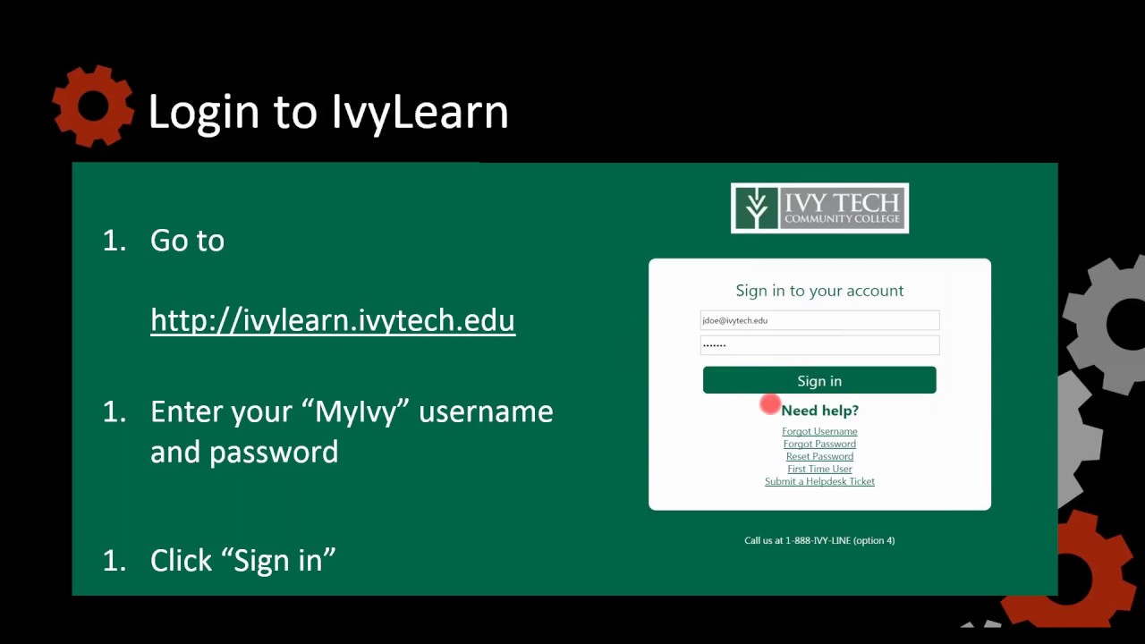 Get Started Ivy Tech Community College Of Indiana