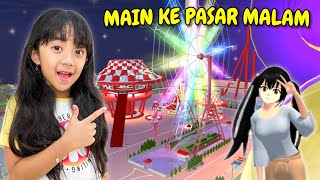 Samantha Main Wahana Ekstrim Pasar Malem Di Sakura School Simulator Sama Lily