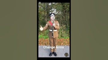 Change Arms #drill #army #britishsoldier #armycadet #armyofficer #history #britisharmedforces