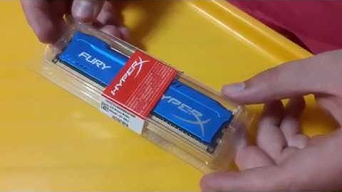 Обзор Оперативная память HyperX DDR3-1600 4096MB PC3-12800 FURY Blue (HX316C10F/4) из Rozetka