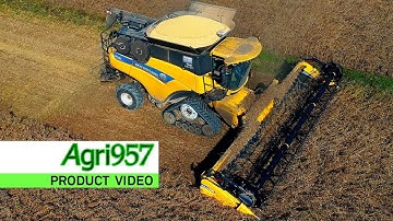 NEW SUPER-FLEX 880CF DRAPER HEADER from NEW HOLLAND - 25 to 45 ft. (10,5 m) | NEW HOLLAND CR10.90