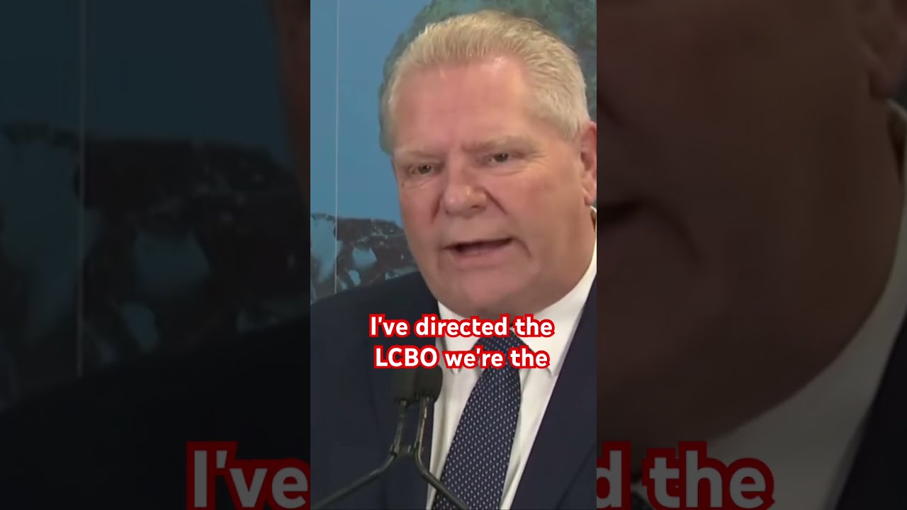 Doug Ford S Warning To Trumps Tariffs Set For March 4th Canada Dougford Trump