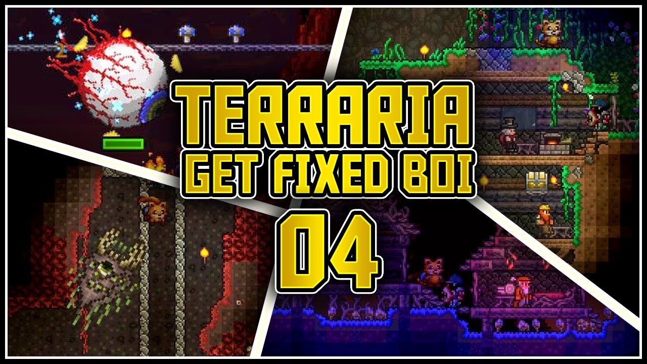 Terraria: DERROTANDO O OLHO DE CTHULHU! 👁‍🗨 (Jornada Final) #4 