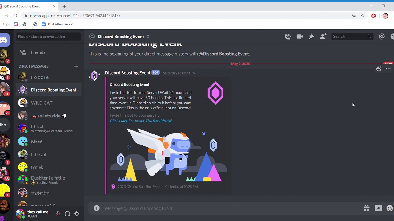 PSA: dont fall for this discord scam!!! - YouTube
