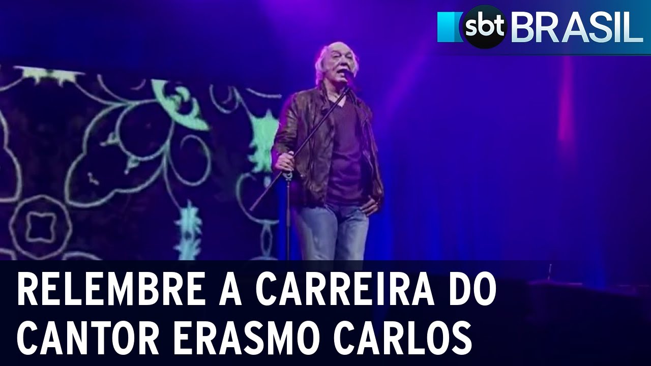 Erasmo Carlos: relembre uma das carreiras mais criativas da música brasileira |SBT Brasil (22/11/22)