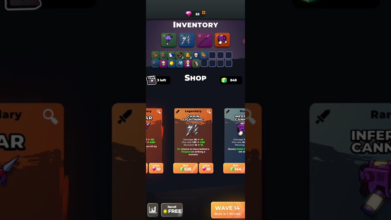 Shorts Monster Survivors from voodoo 4-1300