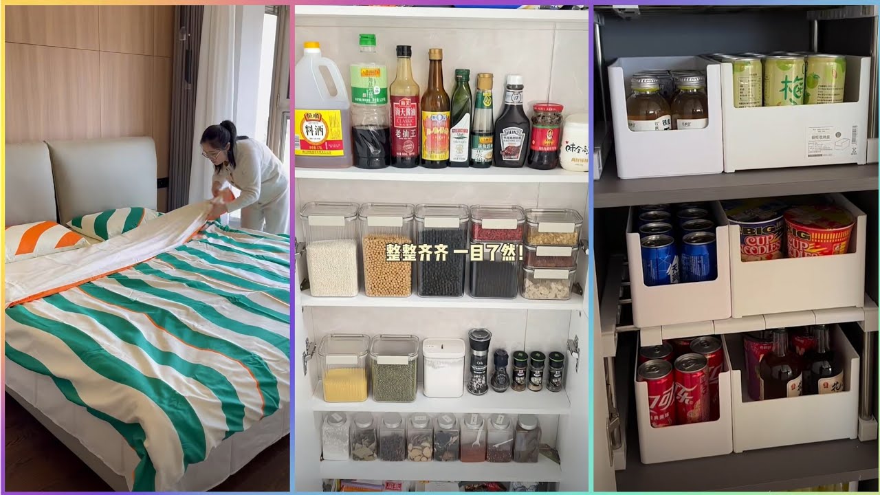 Food Restocking Immersive House Cleaning Is Here 🎀 | Groceries And Food Restocking ...
