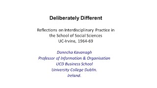 Conspicuous Experimentation - Donncha Kavanagh
