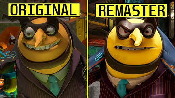 Yooka Replaylee vs Original Graphics Comparison | Remastered vs Original