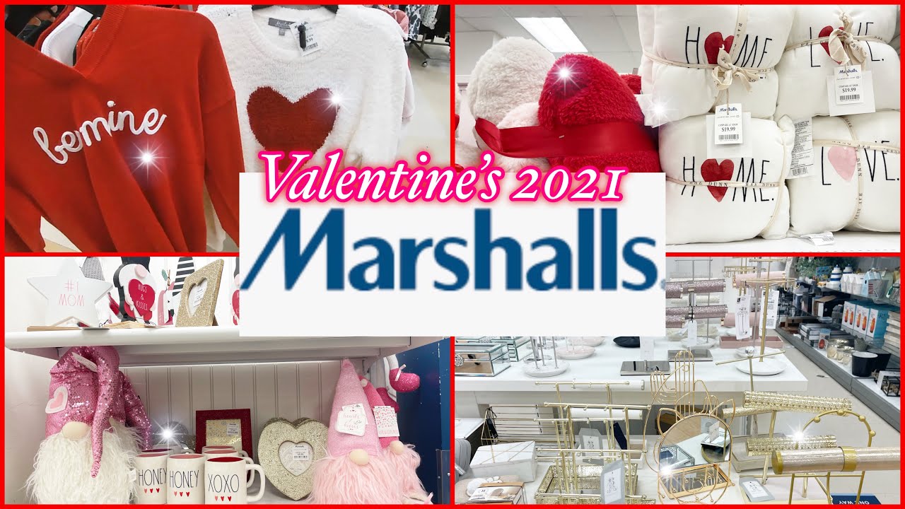 Marshalls Valentine’s Decor 2021 ♥️ Shop With Me 💖 Virtual Shopping