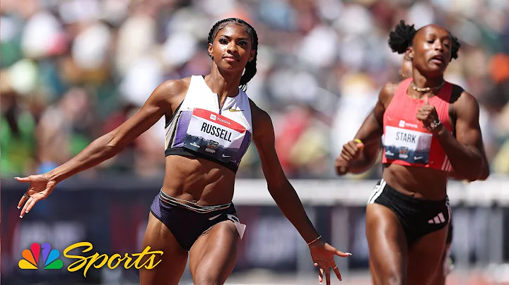 Masai Russell claims women's 100m hurdles crown at USATF Outdoor Championships | NBC Sports