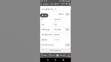 Cách nhập tài khoản trạm cors cục trên  máy  rtk Hi-Target, Satlab