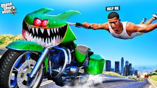 Franklin BIKE Is A Cursed KILLER Bike GTA 5! | Lovely gaming