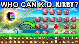 Who Can K.O. Kirby In The Bumper Cage With A Final Smash ? - Super Smash Bros. Ultimate