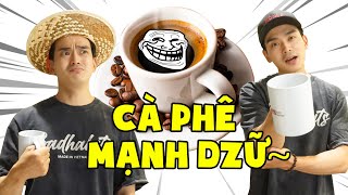 Khi người nước ngoài lần đầu uống cà phê Việt - cà phê mạnh dzữ~ | #Short