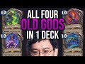 ALL 4 OLD GODS IN ONE DECK! This is MADNESS...at the Darkmoon Faire ! | Hearthstone