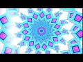 Kaleidoscope abstract animation background loop