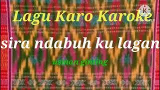 Lagu Karo Karoke•Sira Ndabuh Ku Lagan•Usman Ginting.