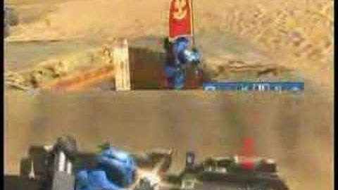 Split screen CTF on SandTrap