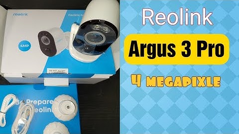 Reolink Argus 3 PRO!|| Unboxing and Review!! Brand New!!!