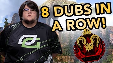 WINNING 8 GAMES IN A ROW WITH MY SQUAD | Apex Legends Ranked