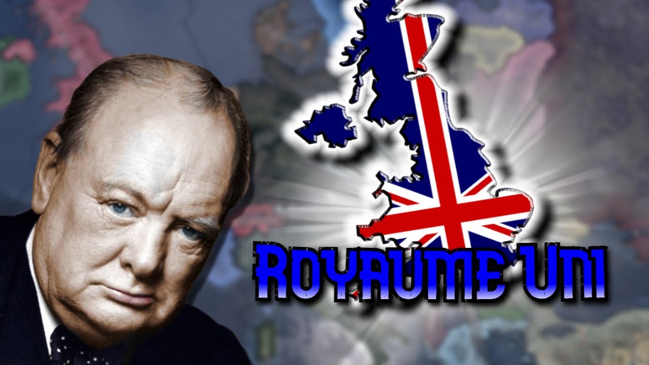 Le ROYAUME-UNI face à la SECONDE GUERRE MONDIALE - Hoi4