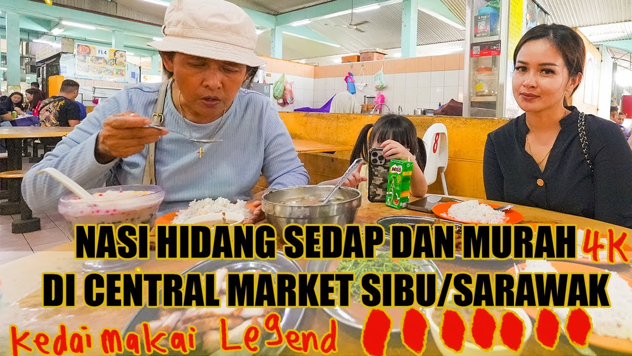 Lauk Special RM54 sahaja!!😱MURAH SEDAP//Suping Krismas ba PASAR SIBU/SARAWAK