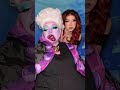Ursula makeup transformation on my mom!
